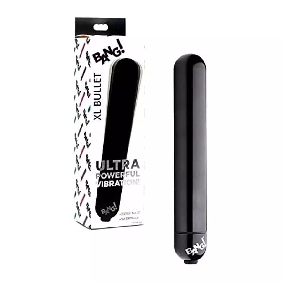 BBH XL Vibrating Metallic Bullet - Black BBH XL Vibrating Metallic Bullet - Black
