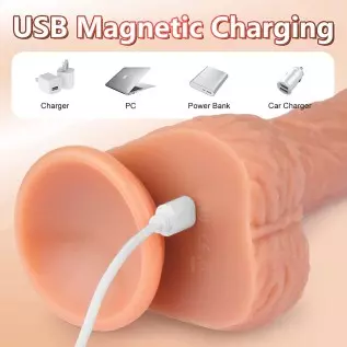 8.6 inch Thrusting Dildo Vibrator Sex Toys for Women, Vibrator Adult Sex Toys Realistic Vibrating Dildos with 3 Thrusting & Rota 8.6 inch Thrusting Dildo Vibrator Sex Toys for Women, Vibrator Adult Sex Toys Realistic Vibrating Dildos with 3 Thrusting & Rota