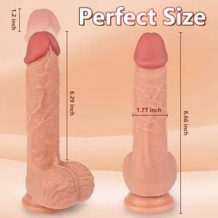 8.6 inch Thrusting Dildo Vibrator Sex Toys for Women, Vibrator Adult Sex Toys Realistic Vibrating Dildos with 3 Thrusting & Rota 8.6 inch Thrusting Dildo Vibrator Sex Toys for Women, Vibrator Adult Sex Toys Realistic Vibrating Dildos with 3 Thrusting & Rota