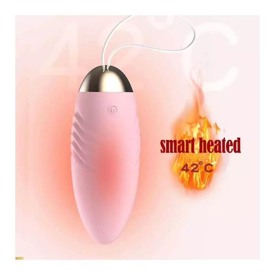 10 Speeds Remote Control USB Rechargeable Wireless Sex Vibrating Love Egg Vibrator (Pink Color)