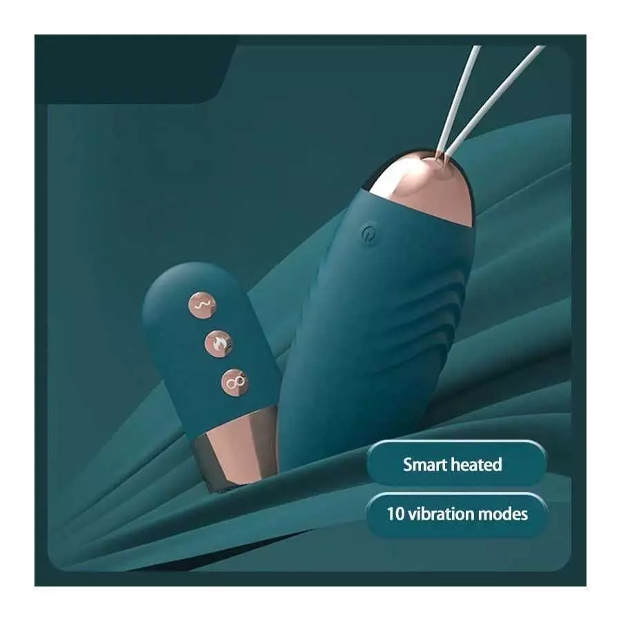 10 Speeds Remote Control USB Rechargeable Wireless Sex Vibrating Love Egg Vibrator (Pink Color)