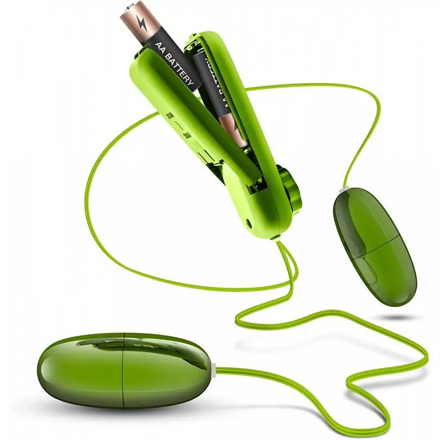 B Yours Double Pop Eggs - Remote Control Vibrator with Tunable Vibrations - Pleasure 2 Erogenous Zones at The Same Time - Perfec