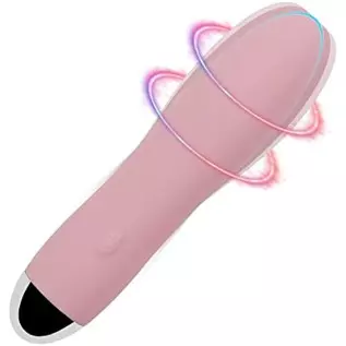 Bullet Vibrator - Portable Vaginal Clitoris Massager, Mini Dildo Nipple Stimulator, Magnetic USB Rechargeable with 7 Powerful Vi