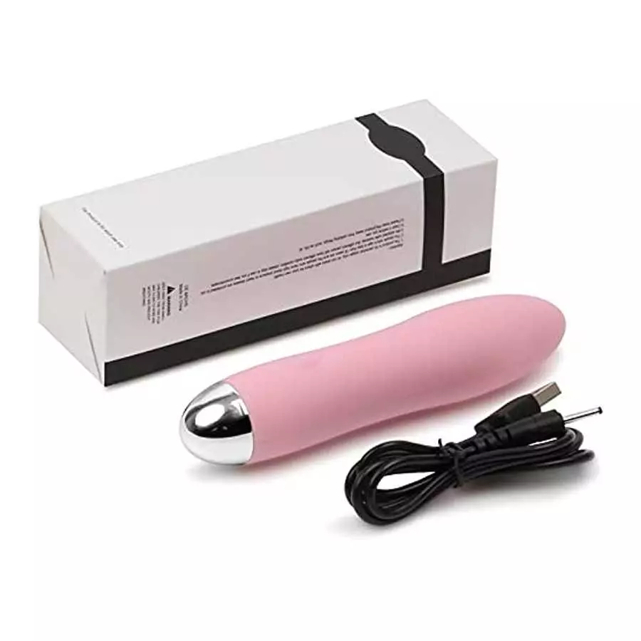 Bullet Vibrator - Portable Vaginal Clitoris Massager, Mini Dildo Nipple Stimulator, Magnetic USB Rechargeable with 7 Powerful Vi
