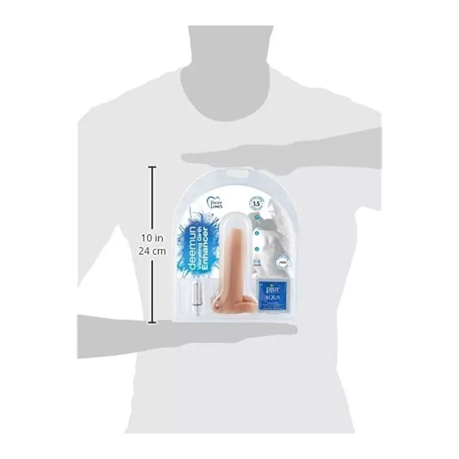 Doctor Love's Light Flesh Deemun 6" X 1.5" Extra Girth, 10.08 Pound