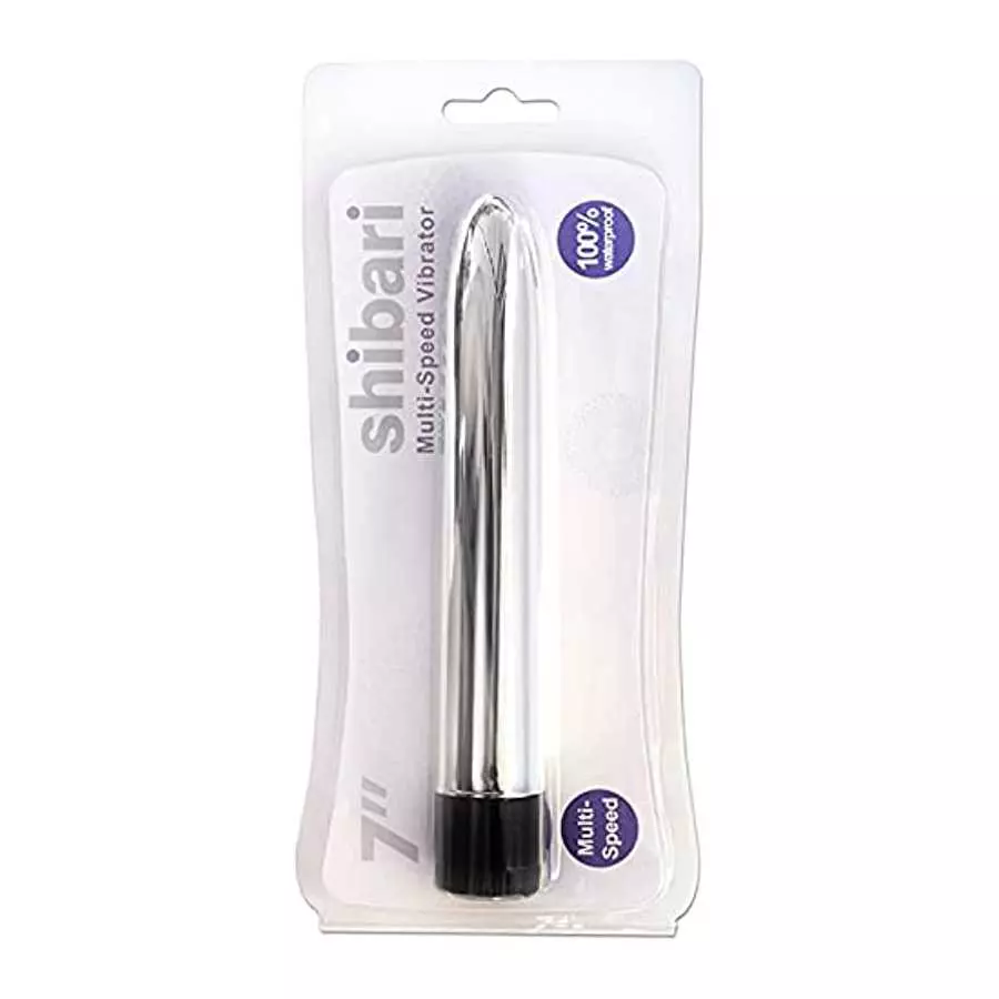 Adult Sex Toys Vibe Multi Speed 7in Silver