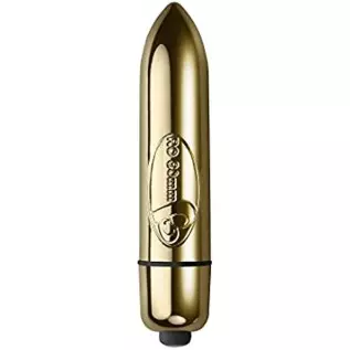 Rocks Off Ro-80 Single Speed Bullet - Champagne Gold