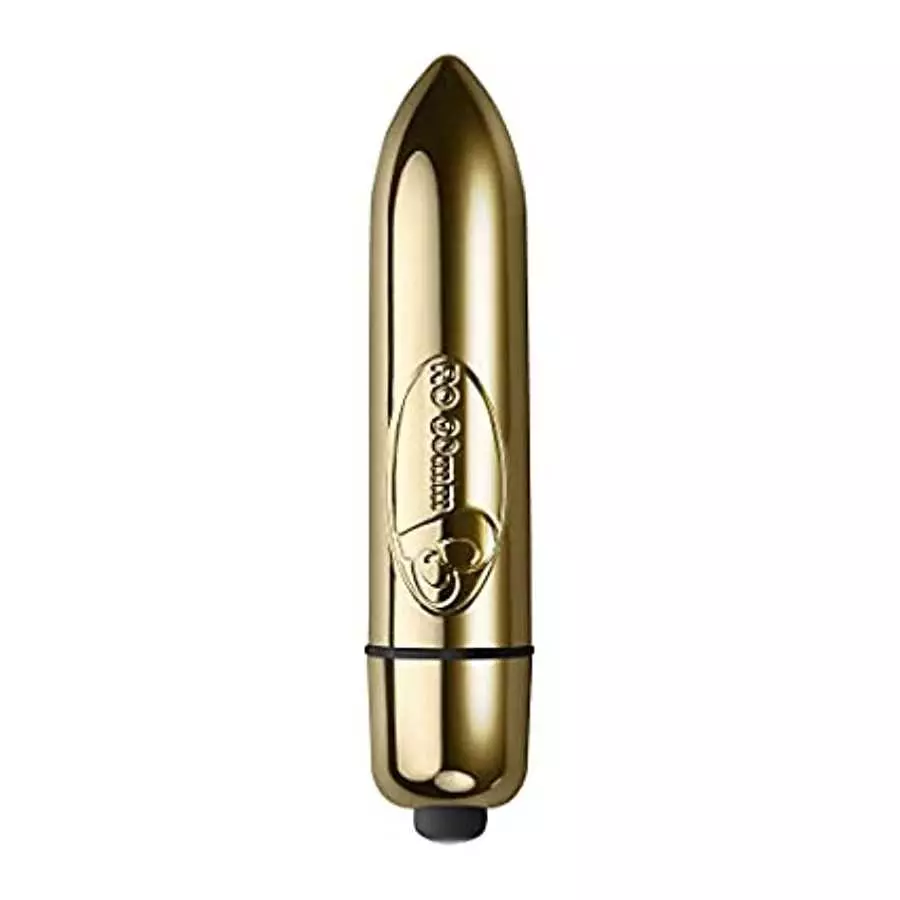 Rocks Off Ro-80 Single Speed Bullet - Champagne Gold