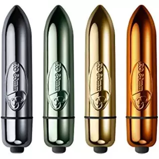 Rocks Off Ro-80 Single Speed Bullet - Champagne Gold