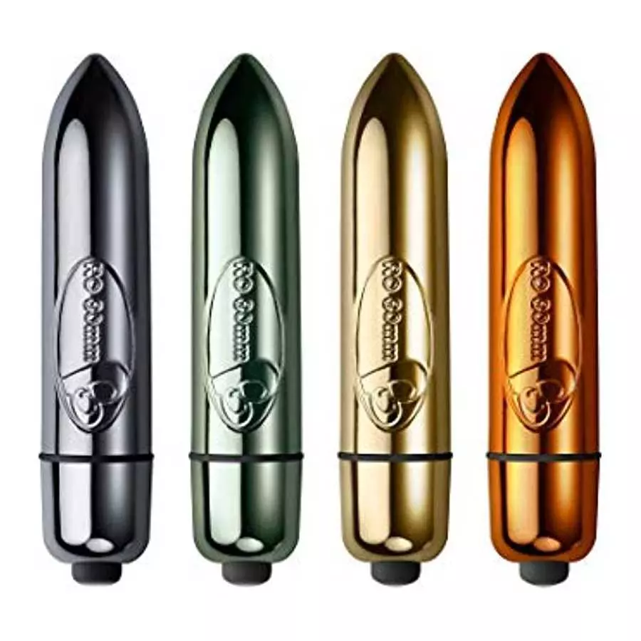 Rocks Off Ro-80 Single Speed Bullet - Champagne Gold