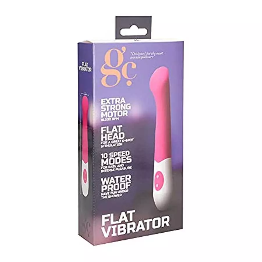 Adult Sex Toys GC Flat Vibrator - Pink