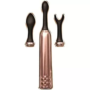 Princess Triple Tip Massager-Rose Gold
