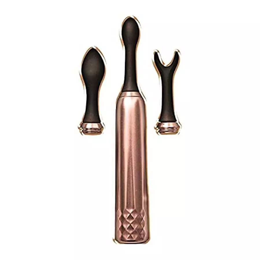 Princess Triple Tip Massager-Rose Gold Princess Triple Tip Massager-Rose Gold