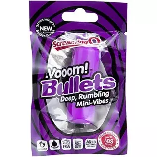 SCREAMING O Vooom Bullet Vibrator, Grape