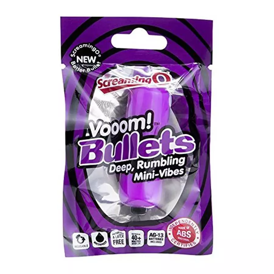 SCREAMING O Vooom Bullet Vibrator, Grape