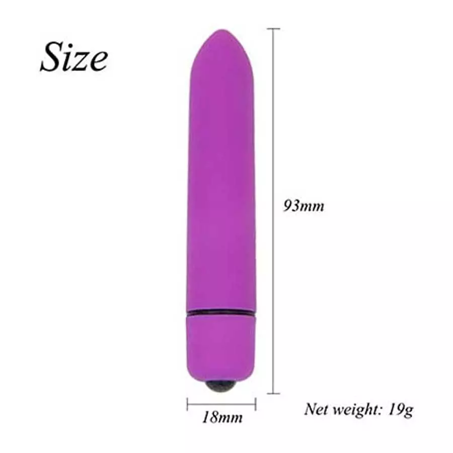 Fast Receive Mini Pocket Travel Bullet Tool Massage Setting Waterproof Pocket Travel Bullet Tool for Women Pleasure (Purple)