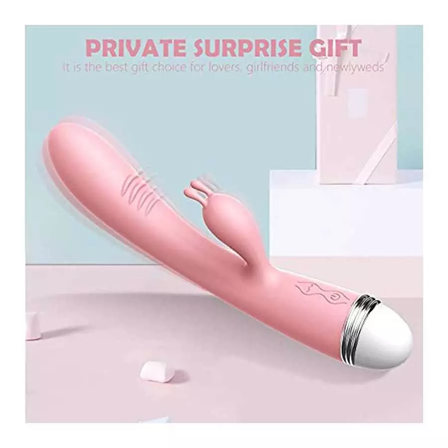 Rabbit Vibrator for Women, G Spot Rotating Vibrator Dildo, Clitoral Stimulator Women Toys for Pleasure, Adult Sex Toys for Women