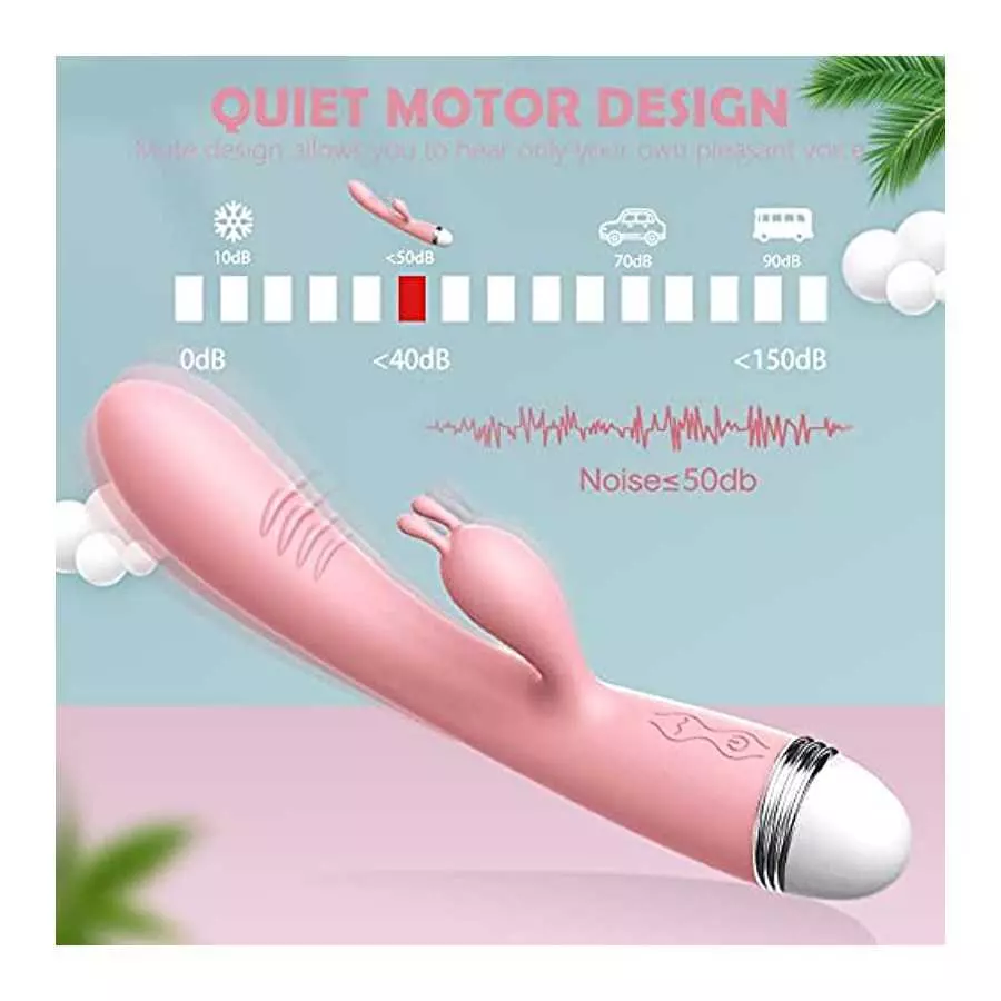 Rabbit Vibrator for Women, G Spot Rotating Vibrator Dildo, Clitoral Stimulator Women Toys for Pleasure, Adult Sex Toys for Women