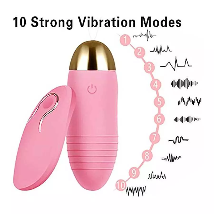 Multispeed Vibrator Egg Adult Sex Toy Bullet Massager Remote Control Bump Use Lubricant