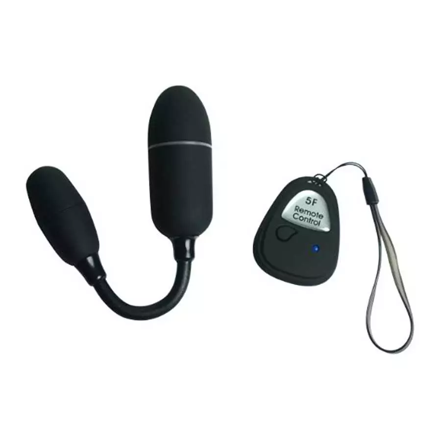 Trinity Vibes Wireless Dual Action Bullet Vibrator, 0.26 Pound, Black, (AC923) Trinity Vibes Wireless Dual Action Bullet Vibrator, 0.26 Pound, Black, (AC923)