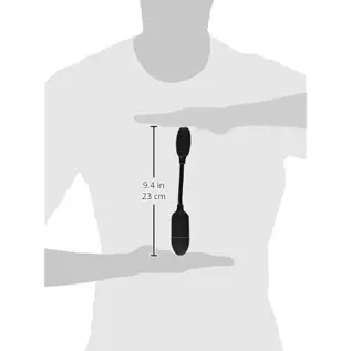 Trinity Vibes Wireless Dual Action Bullet Vibrator, 0.26 Pound, Black, (AC923) Trinity Vibes Wireless Dual Action Bullet Vibrator, 0.26 Pound, Black, (AC923)