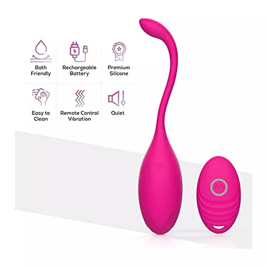 Yetrun Pelvic Floor Tightening Trainer, Vibrating Bullet Balls for Women Bladder Control Strengthening