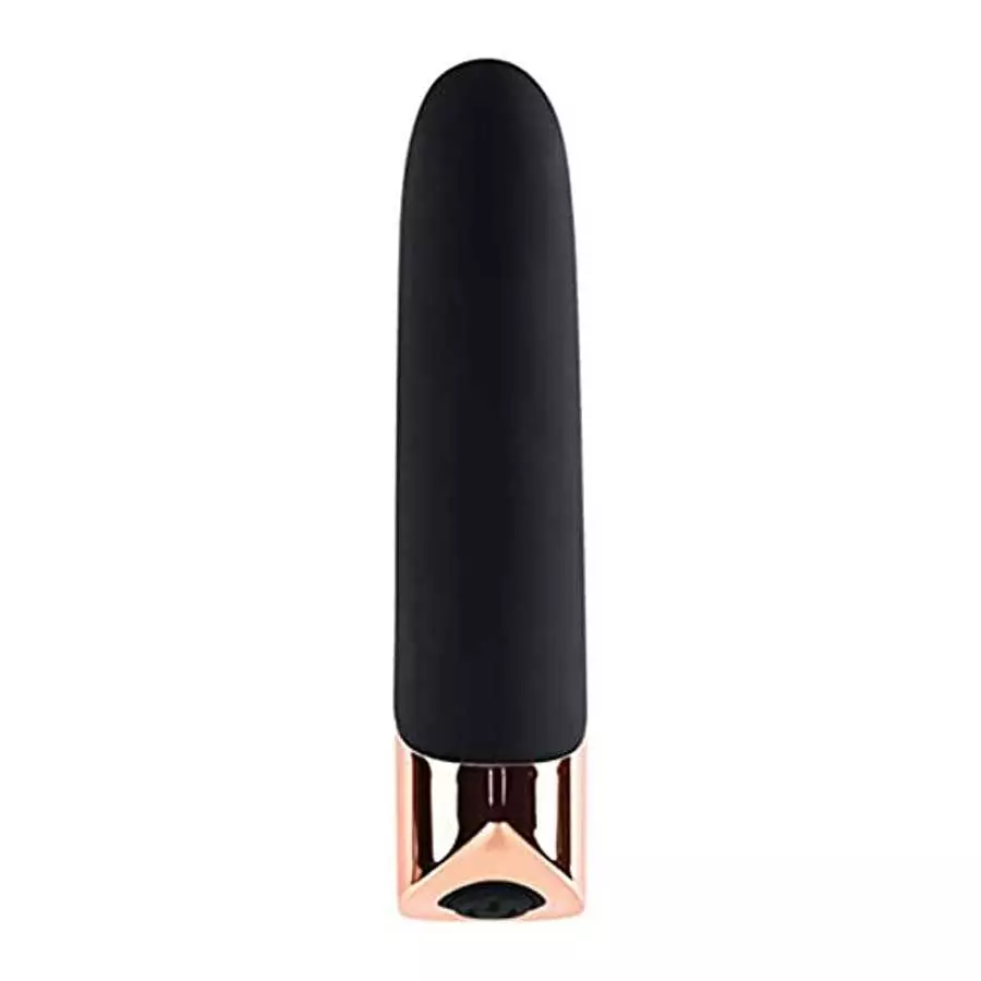 Gender X - The Gold Standard - Rechargeable Silicone Bullet - Black/Rose Gold Gender X - The Gold Standard - Rechargeable Silicone Bullet - Black/Rose Gold