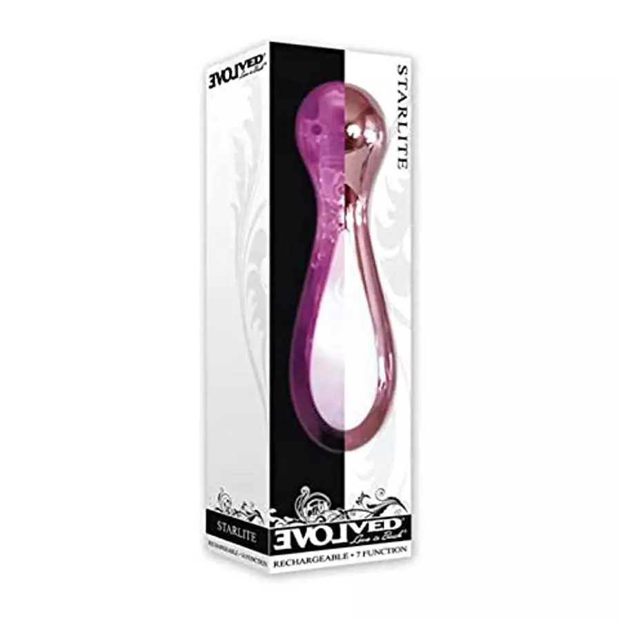 Evolved Love Is Back Glowing Light-UP Hypnotic Light Pulses Changes with Vibrations 10 Speed Waterproof Starlite Bowling Pin-Sha Evolved Love Is Back Glowing Light-UP Hypnotic Light Pulses Changes with Vibrations 10 Speed Waterproof Starlite Bowling Pin-Sha