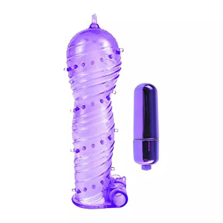 Classix Textured Sleeve and Bullet - Purple