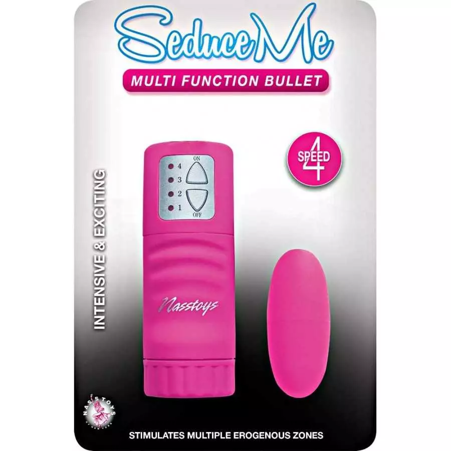 Nasstoys Seduce Me Multi Function Bullet, Pink
