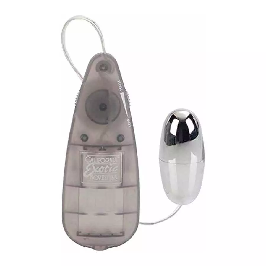 ULTRA INTENSE MULTISPEED VIBRATING SILVER EGG BULLET