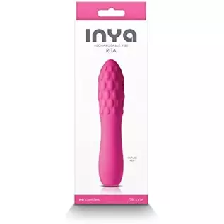 NS Novelties - Inya - Rita - Rechargeable Silicone Discreet Vibrator- Pink