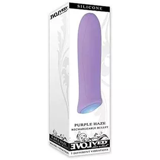 Adult Sex Toys Evolved Purple Haze Rechargeable Bullet