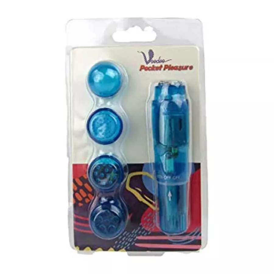 Voodoo VT-0587 Pocket Pleasure Mini Vibrator - Blue