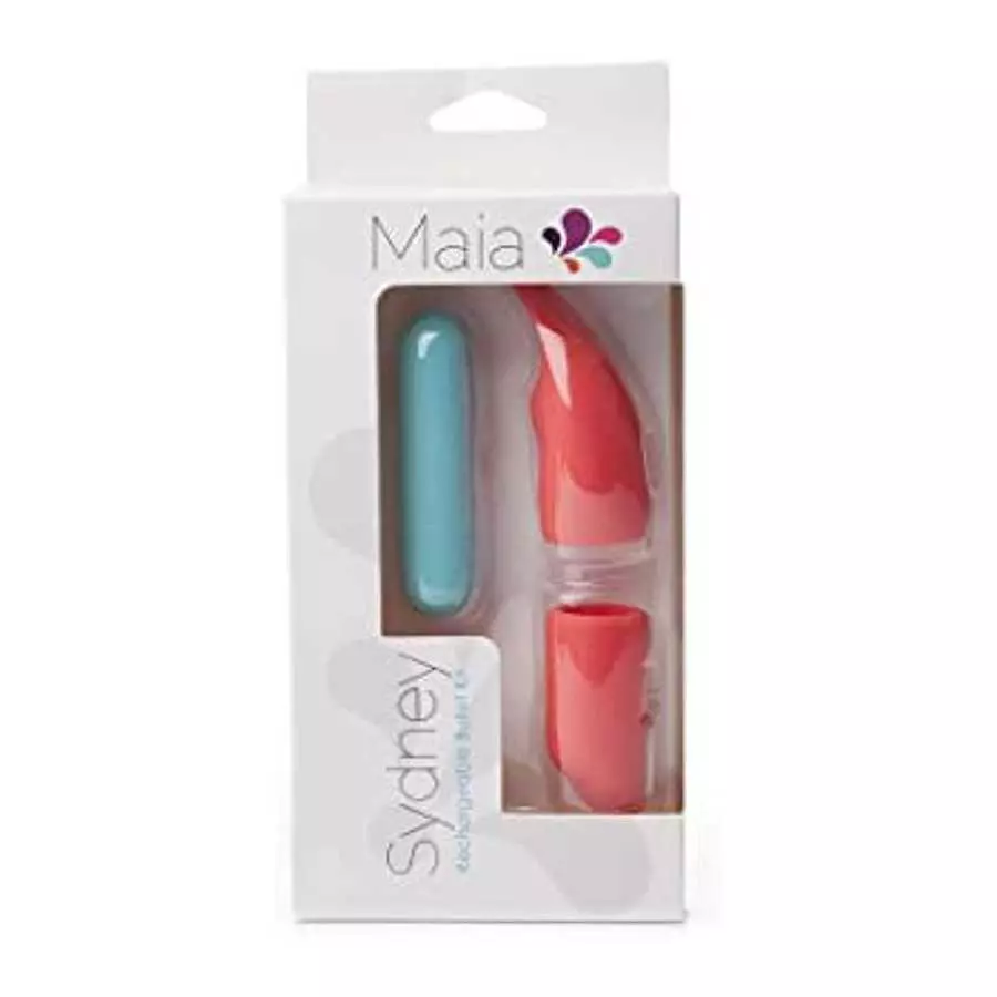 Maia Toys Sydney Mini Bullet with 2 Silicone Sleeves USB Rechargeable