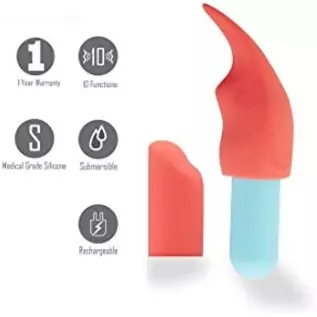 Maia Toys Sydney Mini Bullet with 2 Silicone Sleeves USB Rechargeable