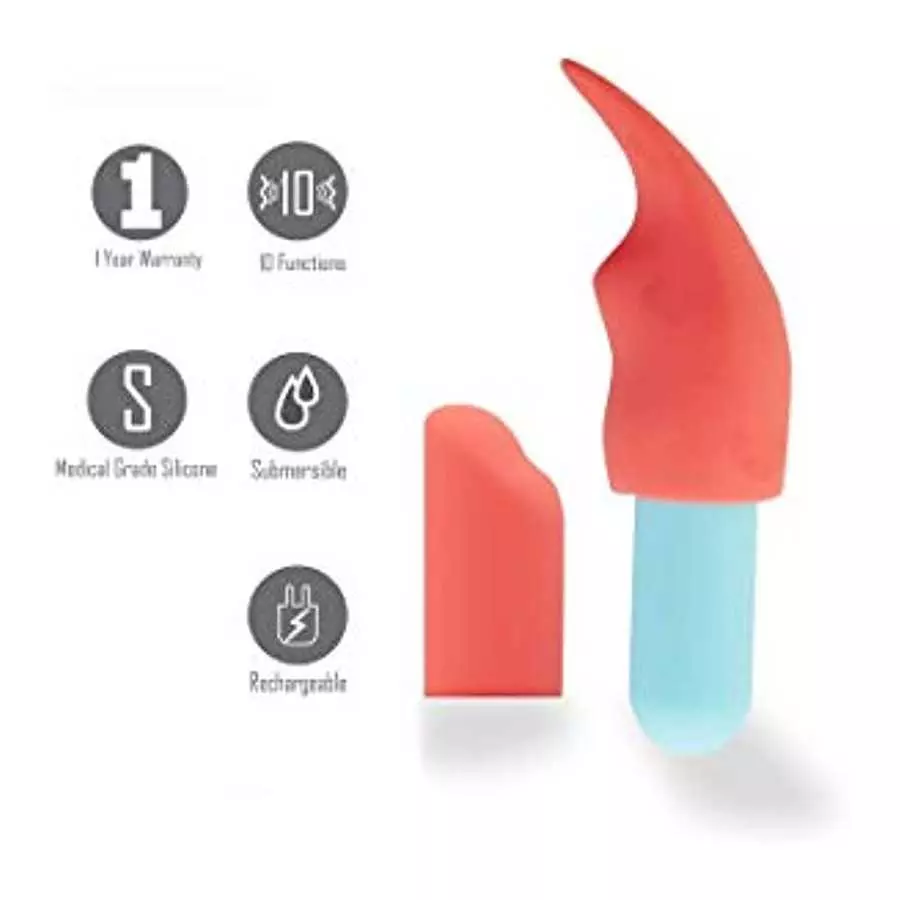 Maia Toys Sydney Mini Bullet with 2 Silicone Sleeves USB Rechargeable