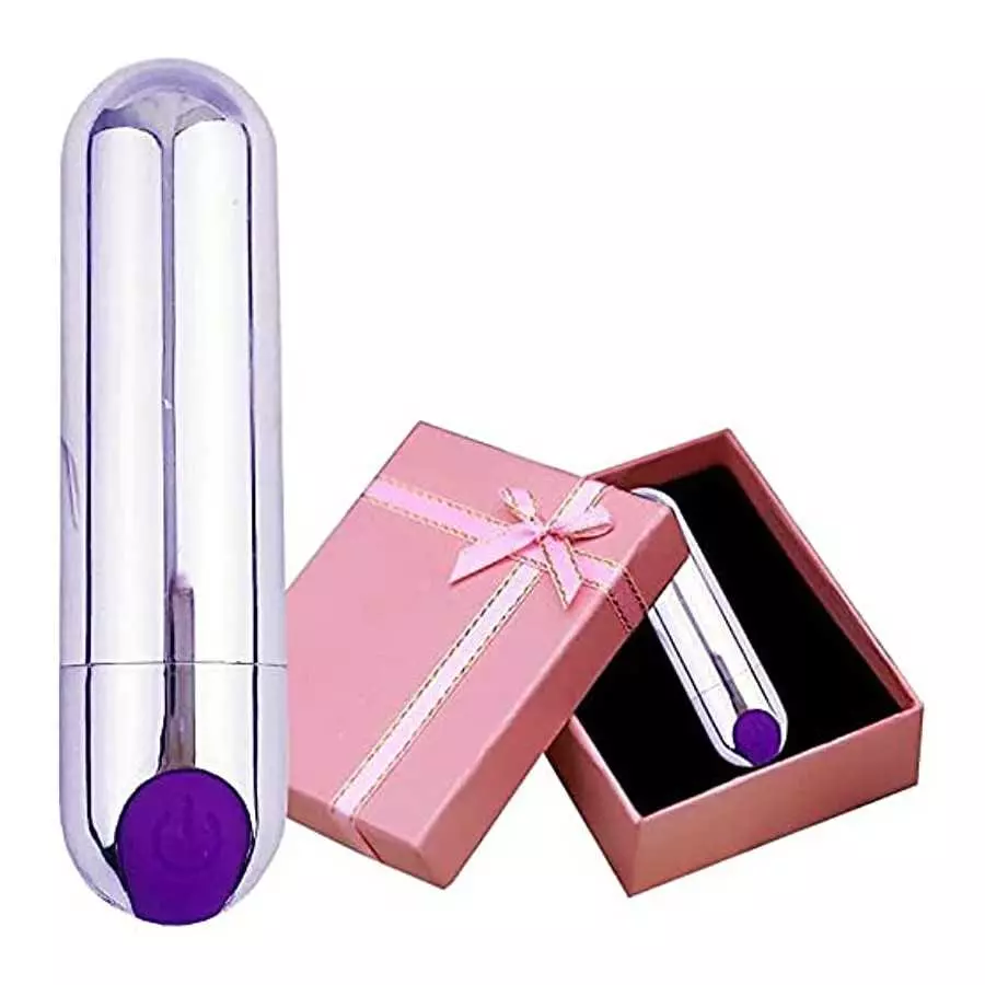 Electric 10 Modes Personal Bullet Massager Portable Bullet Tool Feminine Pleasure, Handheld Play Soft Smooth Toy Body Pleasure