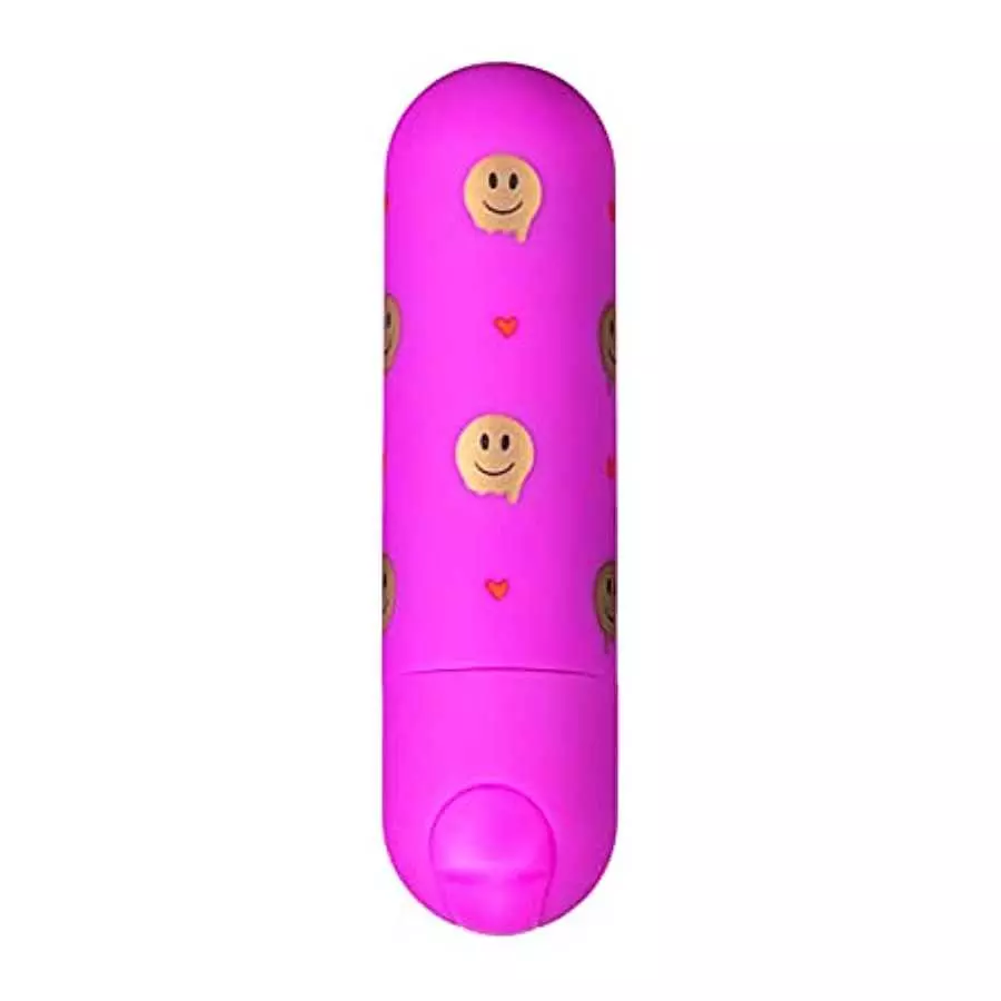 GIGGLY 10-Function Rechargeable Bullet Clitoral Vibrator Sex Toy