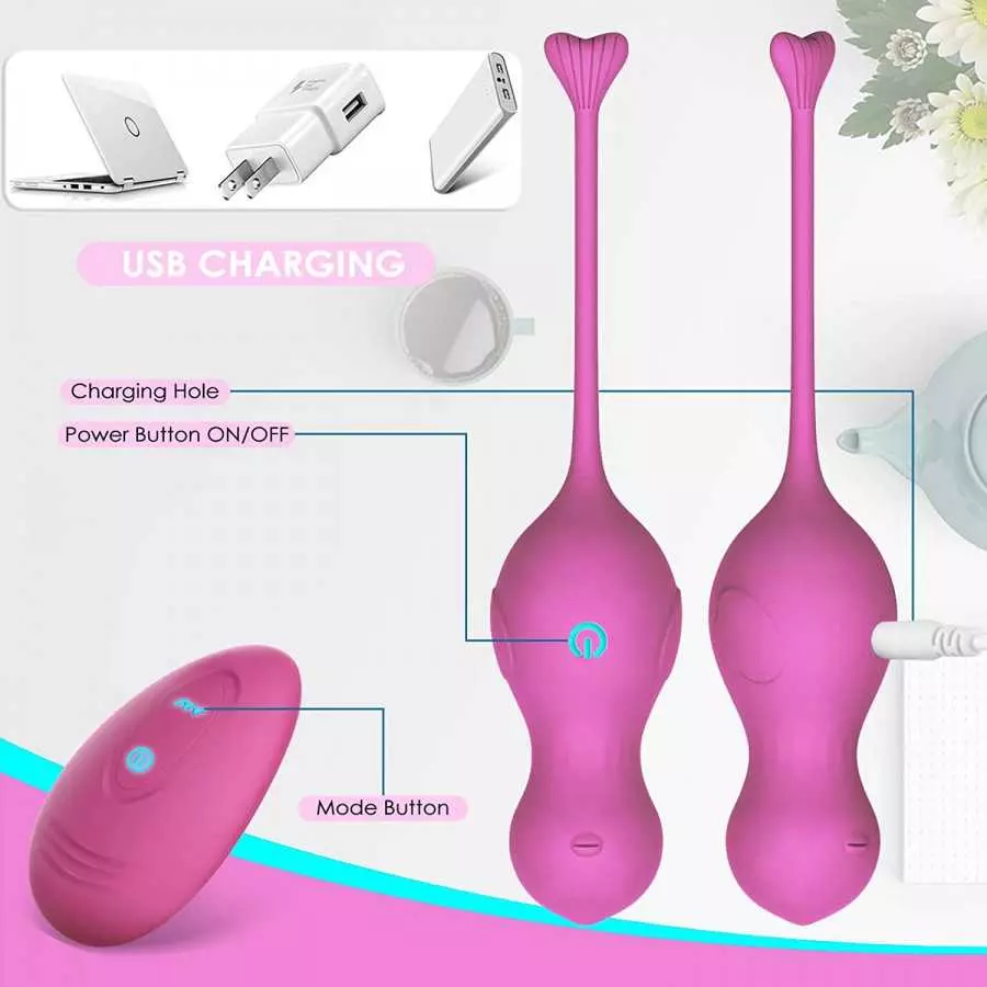 AL'OFA Bullet Vibrator Premium Rechargeable Clitoral & G-Spot Vibrator,Couples Vibrator with 10 Powerful Vibrations, Sex Toy Wir