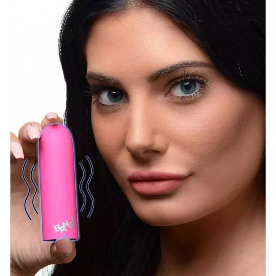 Bang! 10X Mega Silicone Vibrator - Blue, (AG749-Blue) Bang! 10X Mega Silicone Vibrator - Blue, (AG749-Blue)