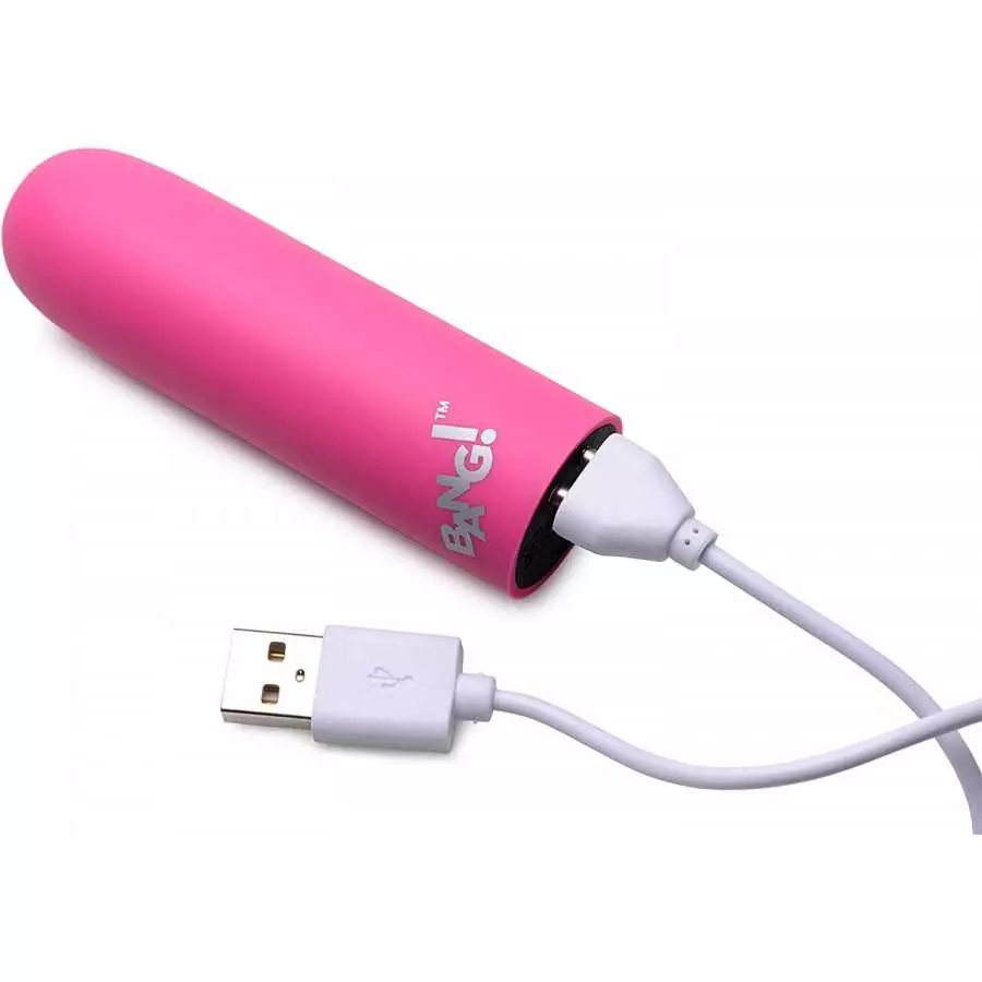 Bang! 10X Mega Silicone Vibrator - Blue, (AG749-Blue)