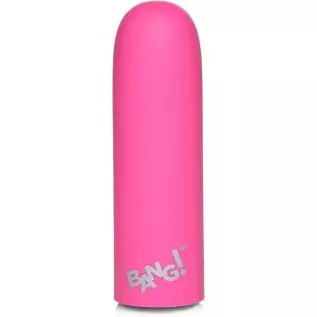 Bang! 10X Mega Silicone Vibrator - Blue, (AG749-Blue)