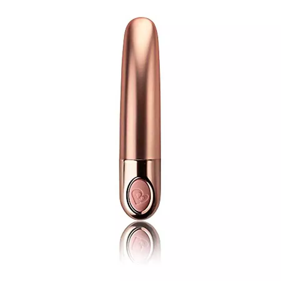 Ellipse Sensual Harmony Waterproof Silicone Bullet Vibrator Massager - Rose Gold Ellipse Sensual Harmony Waterproof Silicone Bullet Vibrator Massager - Rose Gold