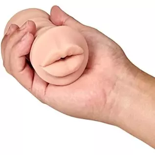 Blush M for Men Angie - Realistic Ribbed Open Ended Masturbator Stroker - One Speed Battery Powered Waterproof Bullet Vibrator - Blush M for Men Angie - Realistic Ribbed Open Ended Masturbator Stroker - One Speed Battery Powered Waterproof Bullet Vibrator -