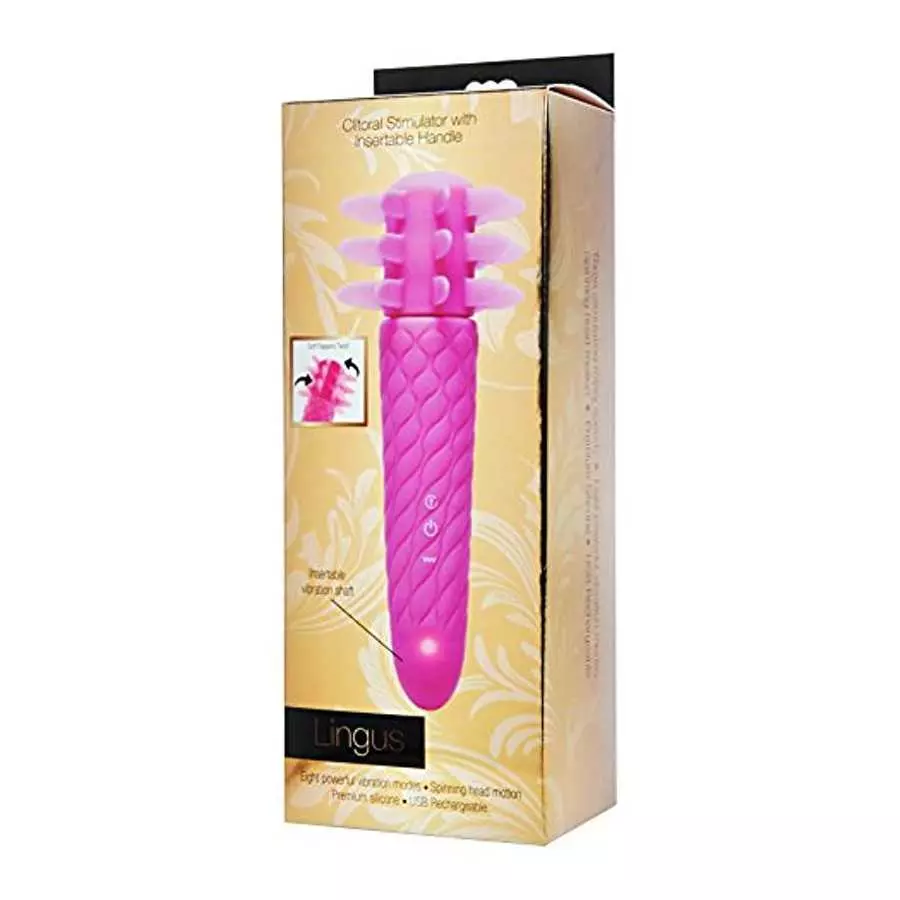 Inmi Lingus Clitoral Stimulator with Insert Able Vibrator Handle
