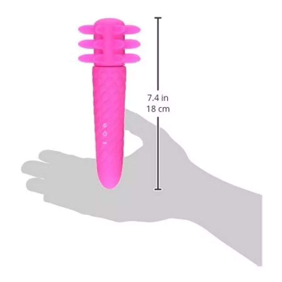 Inmi Lingus Clitoral Stimulator with Insert Able Vibrator Handle