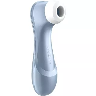 Satisfyer Pro 2 Air-Pulse Clitoris Stimulator - Non-Contact Clitoral Sucking Pressure-Wave Technology, Waterproof, Rechargeable