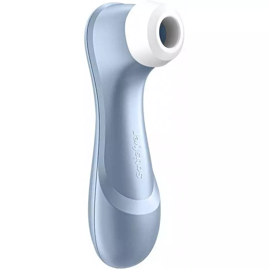 Satisfyer Pro 2 Air-Pulse Clitoris Stimulator - Non-Contact Clitoral Sucking Pressure-Wave Technology, Waterproof, Rechargeable