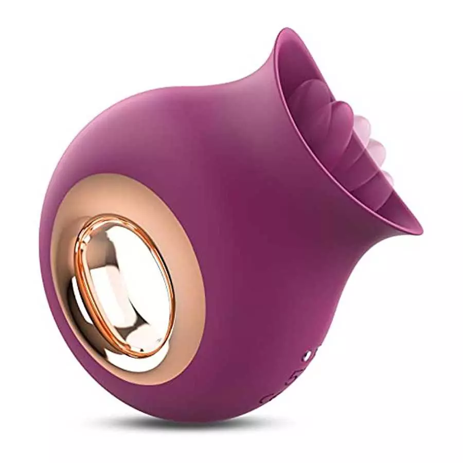 Adult Toys Rose Clitoral Vibrator, Tongue Licking Toy Vibrator with 9 Modes, Rechargeable & Waterproof Adult Sex Toys for Women Adult Toys Rose Clitoral Vibrator, Tongue Licking Toy Vibrator with 9 Modes, Rechargeable & Waterproof Adult Sex Toys for Women